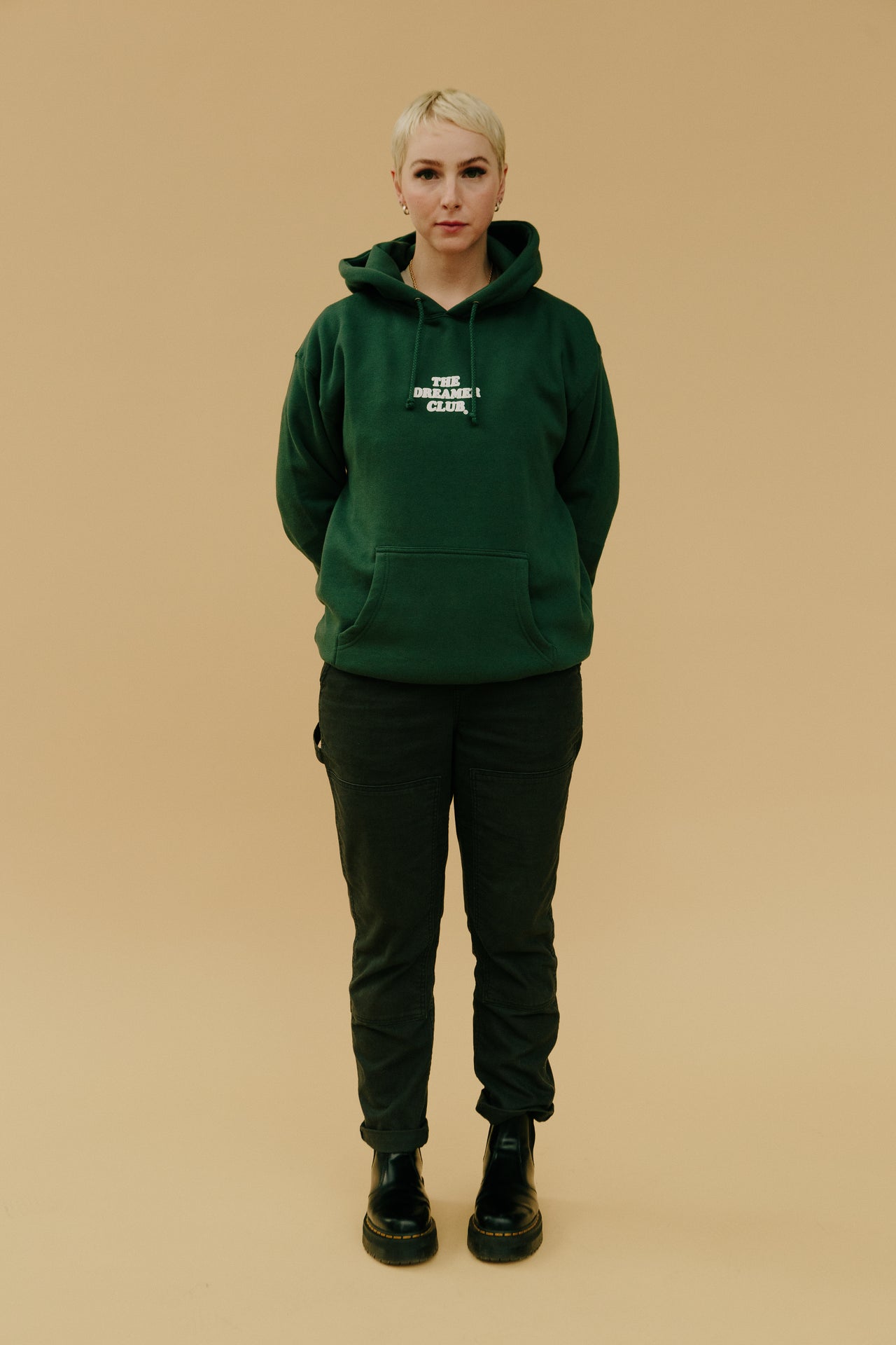 "THE CLUB" HOODIE - (FOREST)